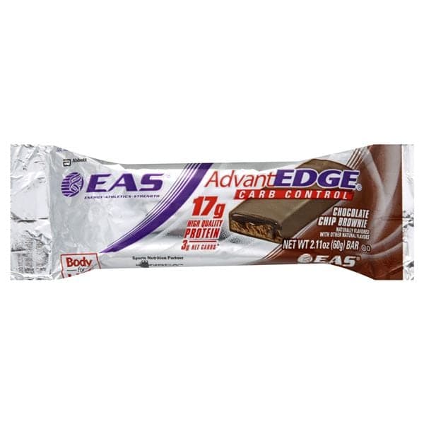 Eas Advantedge Carb Control Bar, Chocolate Chip Brownie