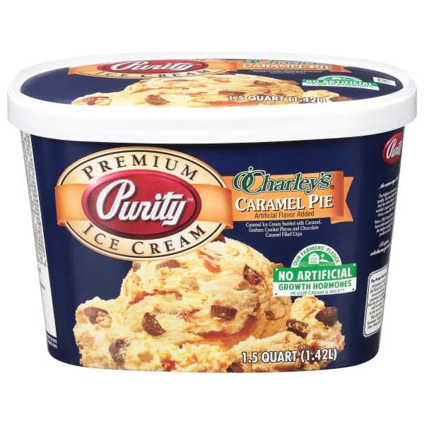 Purity Ice Cream, Premium, Caramel Pie