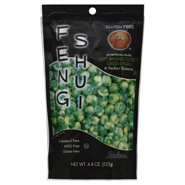 Feng Shui Green Peas, Hot Wasabi Coated
