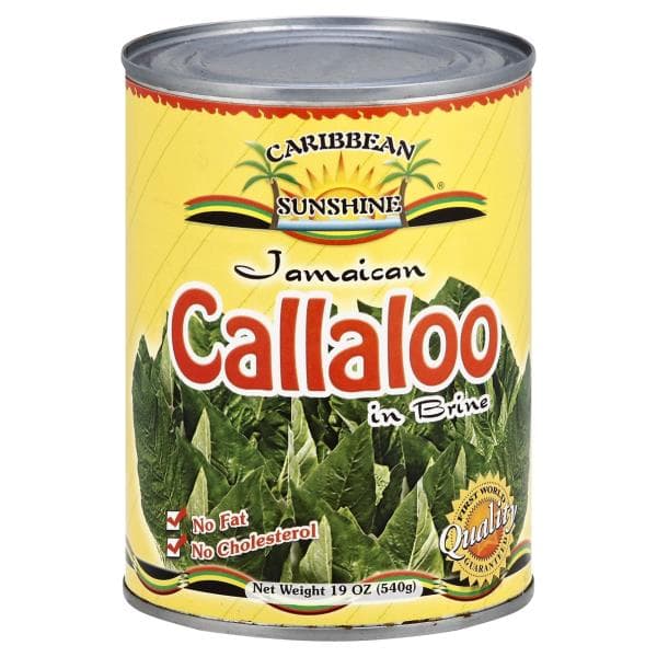 Caribbean Sunshine Callaloo, Jamaican, In Brine