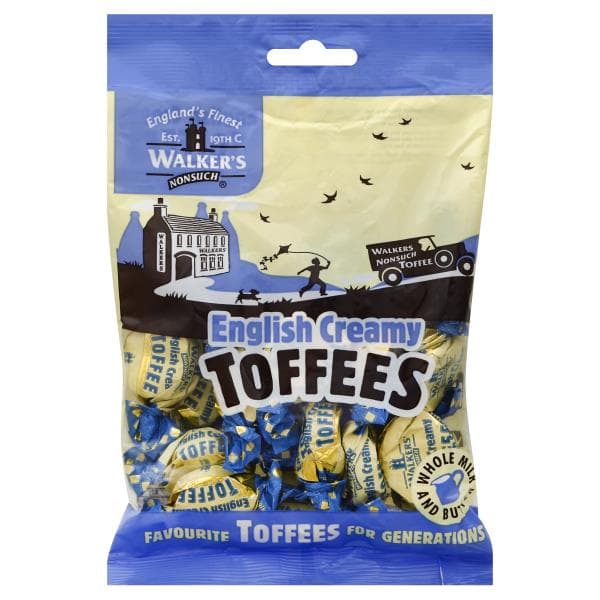 Walkers Nonsuch Toffees, English Creamy