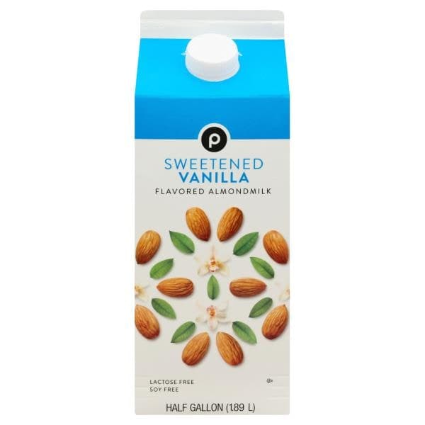 Publix Almondmilk, Sweetened, Vanilla Flavored