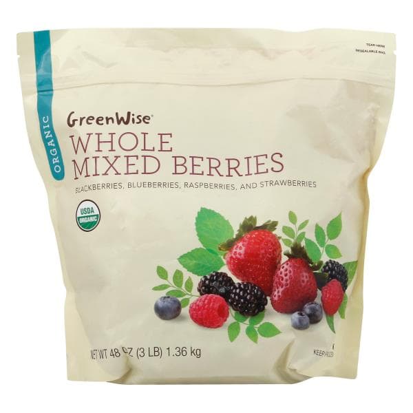 Greenwise Mixed Berries, Organic, Whole