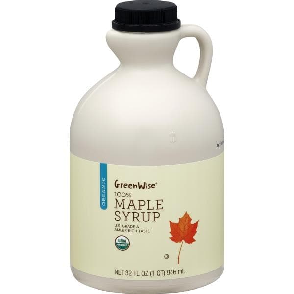 Greenwise Syrup, Organic, 100% Maple