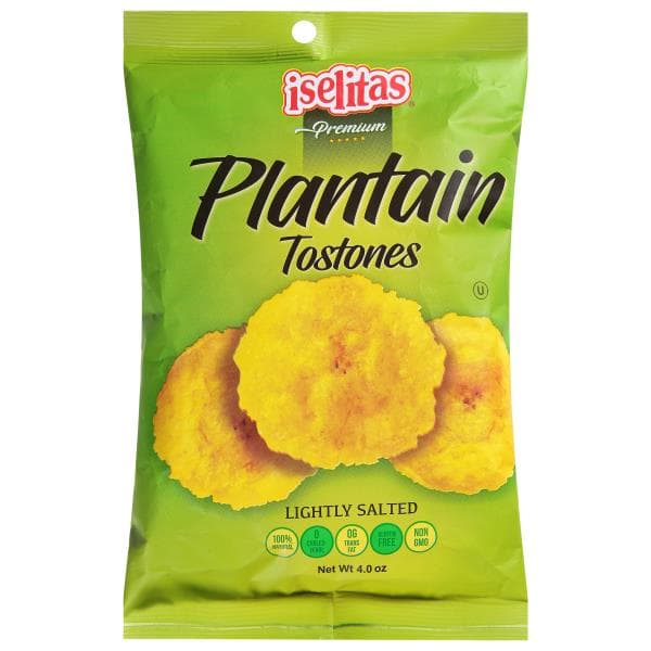 Iselitas Plantain Tostones, Premium, Lightly Salted