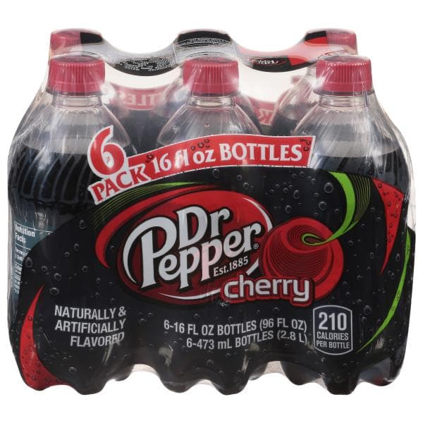 Dr Pepper Soda, Cherry