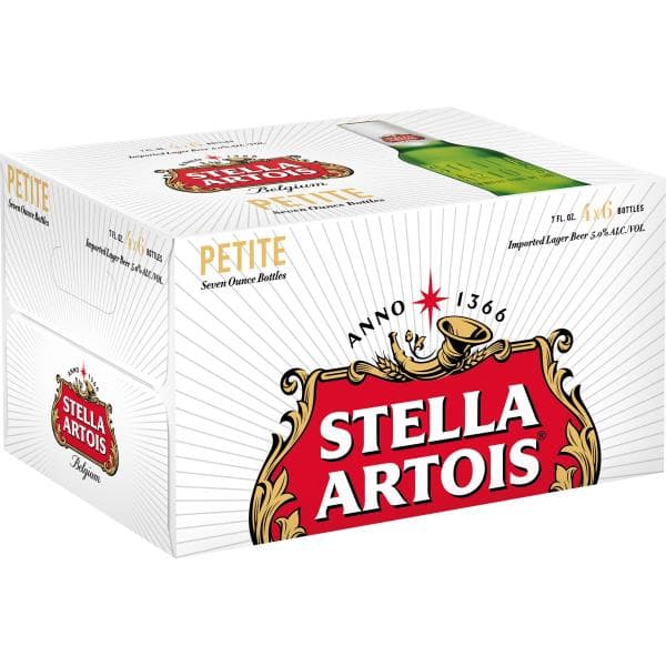 Stella Artois Petite Lager, Oz. Bottles, 5% Abv