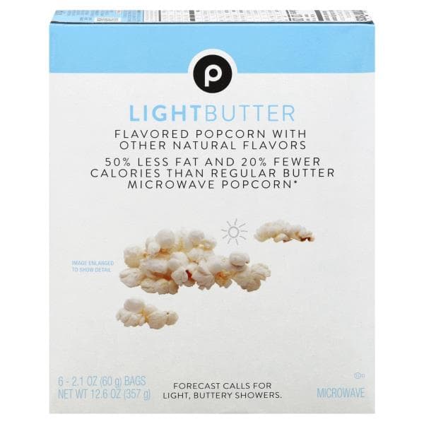 Publix Popcorn, Light Butter