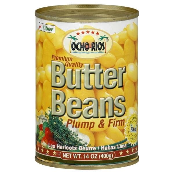 Ocho Rios Butter Beans, Plump & Firm