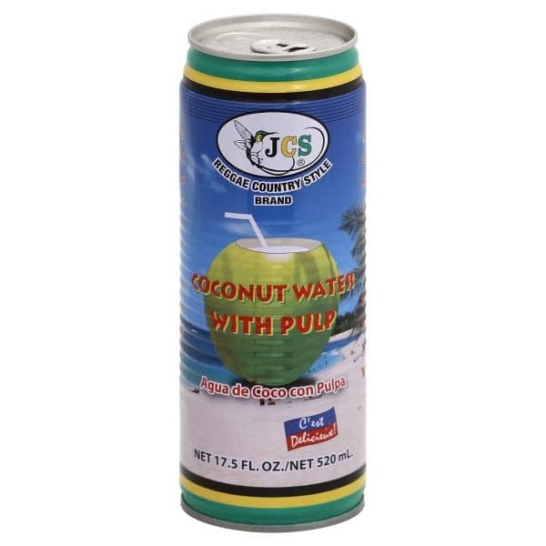 Jcs Coconut Water, With Pulp