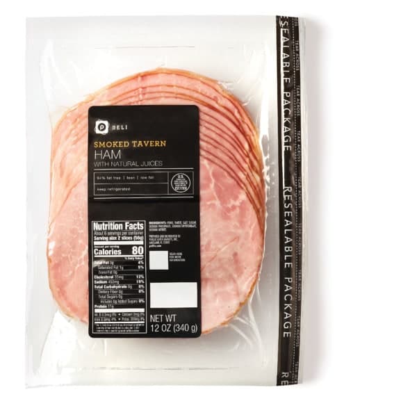 Publix Deli Tavern Ham, Presliced
