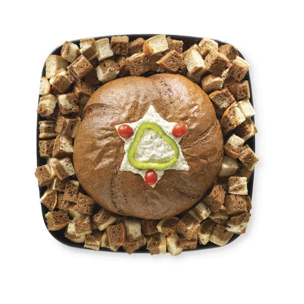 Publix Deli Round Pumpernickel With Dip, Large