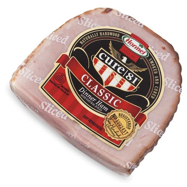 Hormel Cure 81 Quarter Slice Ham, Boneless Fully Cooked