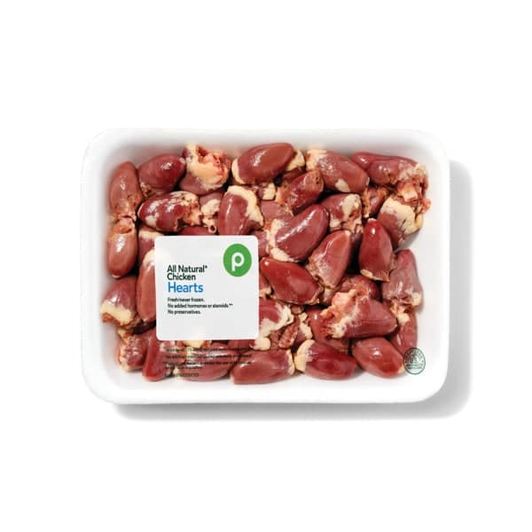 Publix Chicken Hearts, Usda Inspected