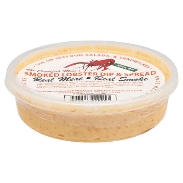 Crawfish Man Dip & Spread, Smoked Lobster