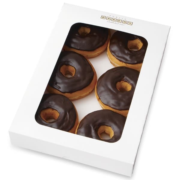 Chocolate-Iced Donuts