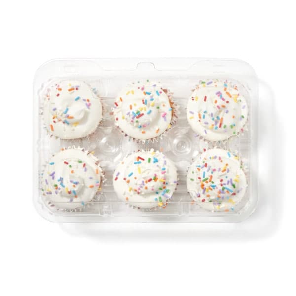 Buttercream Iced Superfetti Cupcake