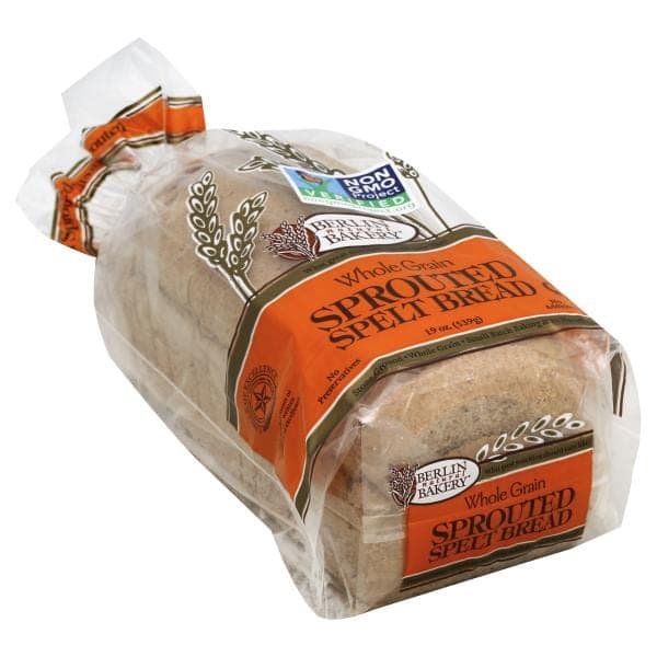 Berlin Natural Bakery Bread Whole Grain Sprouted Spelt Bread