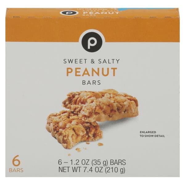 Publix Peanut Bars, Sweet & Salty