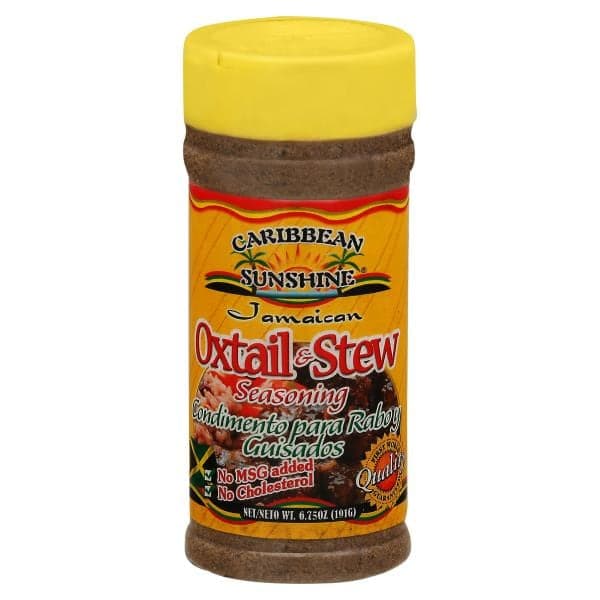 Caribbean Sunshine Seasoning, Oxtail & Stew, Jamaican