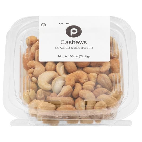 Publix Cashews, Roasted & Salted