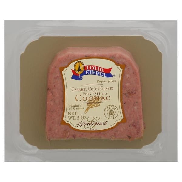 Tour Eiffel Pork Pate With Cognac, Caramel Color Glazed