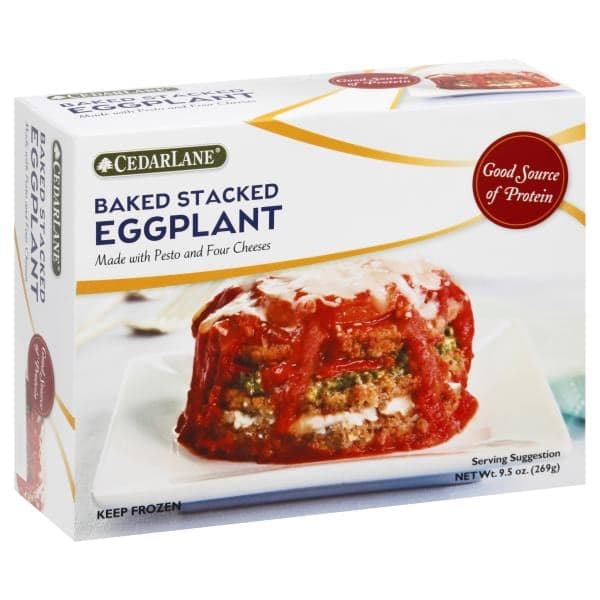 Cedarlane Eggplant, Baked Stacked