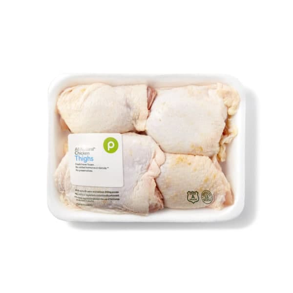 Publix Chicken Thighs Less Than., Usda Grade A