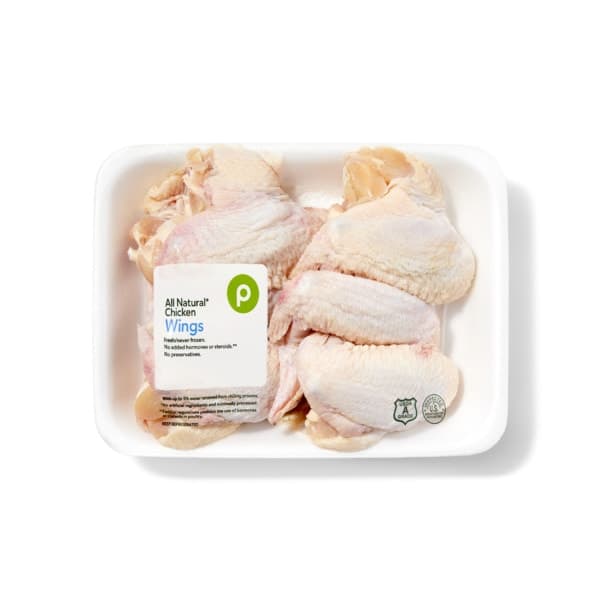 Publix Chicken Wings; Less Than., Usda Grade A
