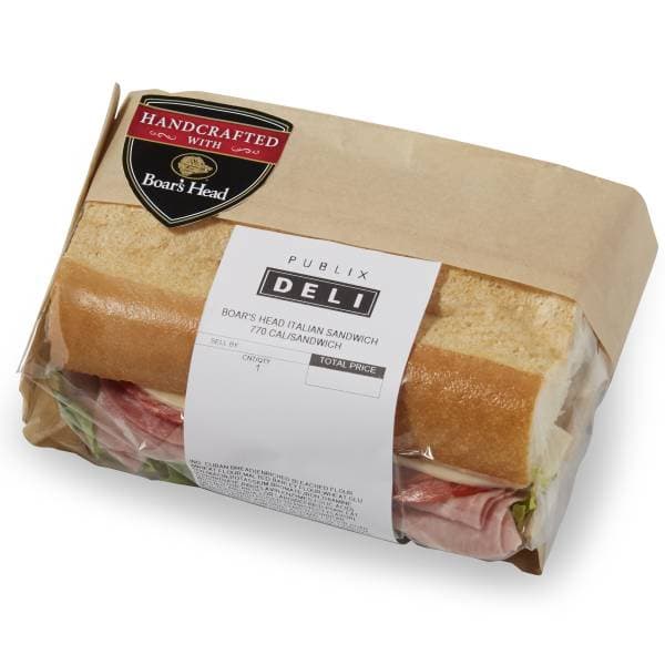 Boar'S Head Grab And Go Sandwich, Classic Italian