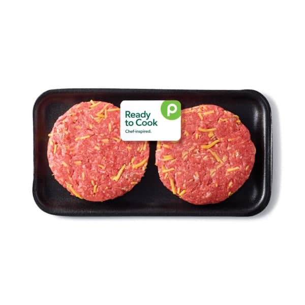 Aprons Bacon & Cheddar Cheese Gourmet Burger, Prepared In-Store