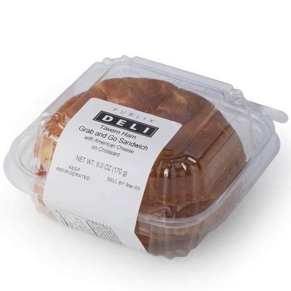 Publix Grab And Go Croissant, Ham