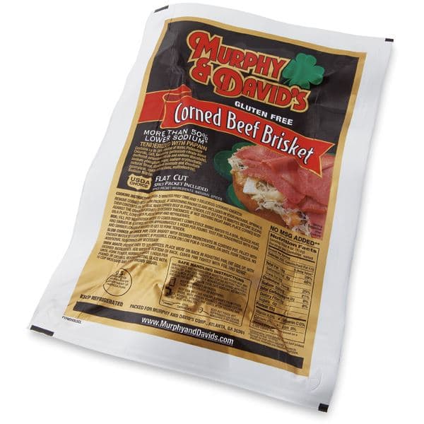 Murphy & David'S Corned Beef Brisket, Flat Cut,Lower Sodium,Usda Choice