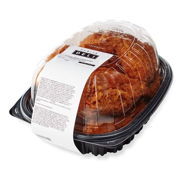 Publix Deli Fried Chicken Mixed, Served Fresh Chilled