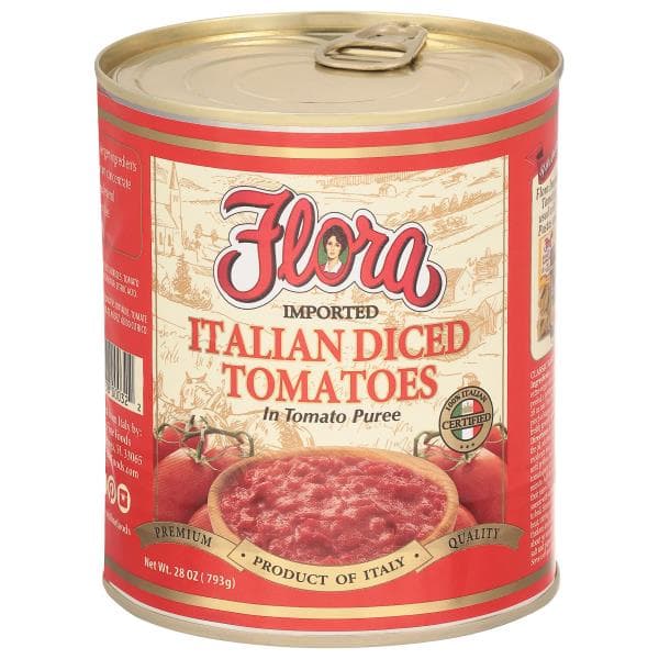 Flora Tomatoes, Italian, Diced