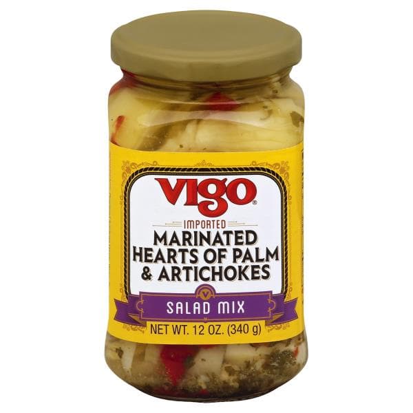 Vigo Salad Mix, Marinated Hearts Of Palm & Artichokes