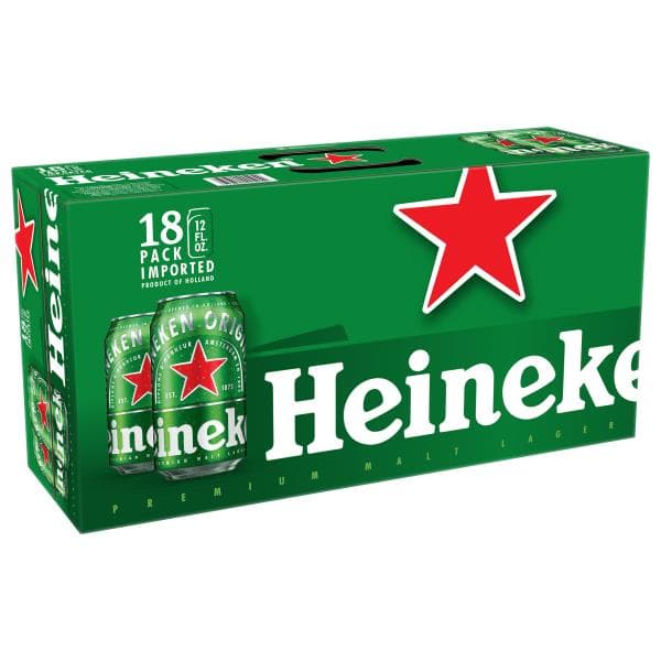 Heineken Original Lager Beer Cans