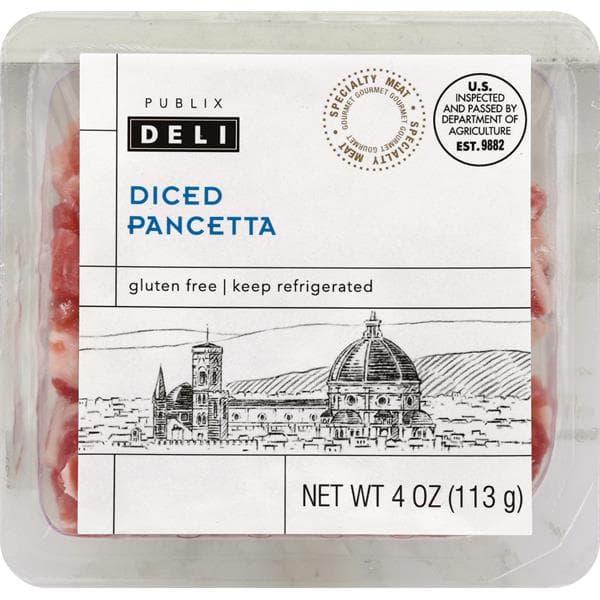 Publix Deli Diced Pancetta