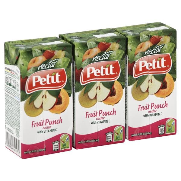 Petit Nectar, Strawberry Banana, With Vitamin