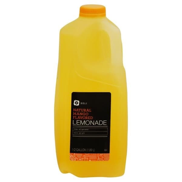 Publix Deli Mango Lemonade, Half Gallon