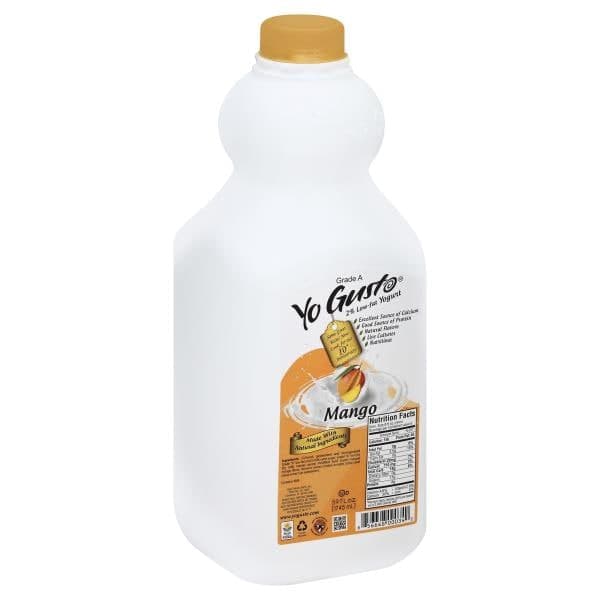 Yogusto Yogurt, 2% Low-Fat, Mango