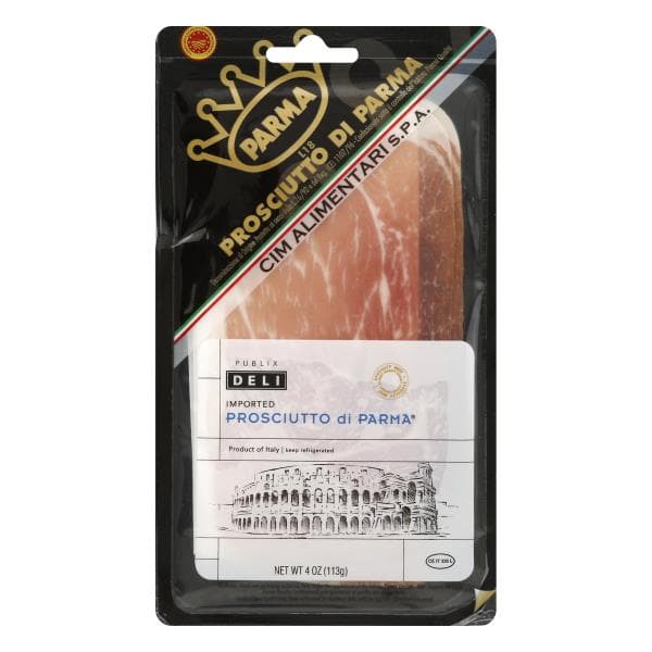 Publix Deli Imported Prosciutto Di Parma, Pre-Sliced