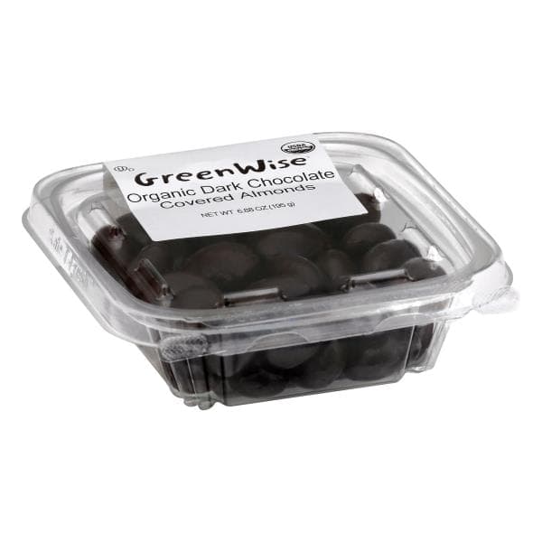 Greenwise Organic Dark Chocolate Covered Almonds
