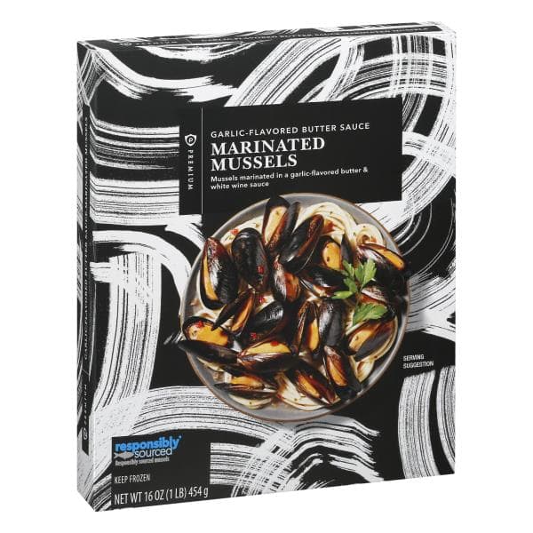 Publix Premium Mussels, Garlic Butter, Farm Raised