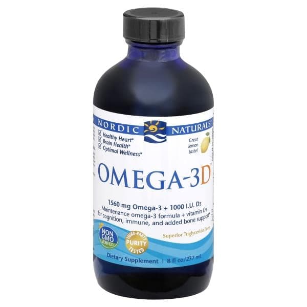 Nordic Naturals Lemon Omega-3D Supplement