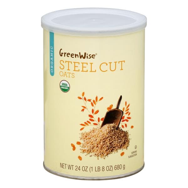 Greenwise Oats, Organic, Steel Cut