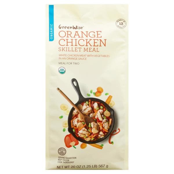 Greenwise Skillet Meal, Organic, Orange Chicken