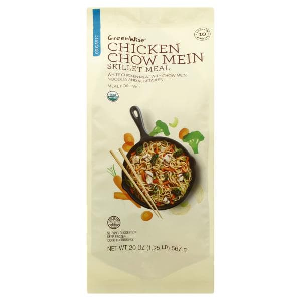 Greenwise Chicken Chow Mein Skillet Meal