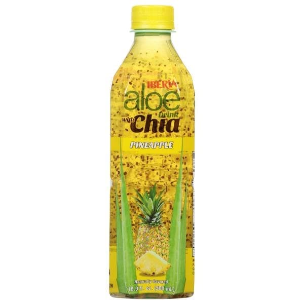 Iberia Aloe Drink, With Chia, Pineapple