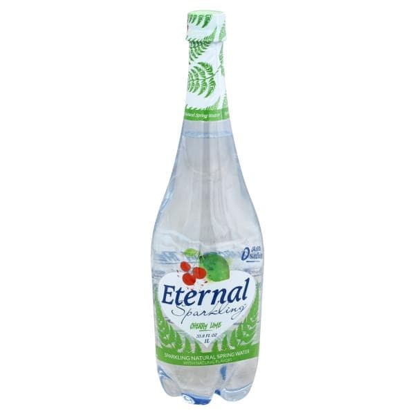 Eternal Sparkling Spring Water, Sparkling, Cherry Lime
